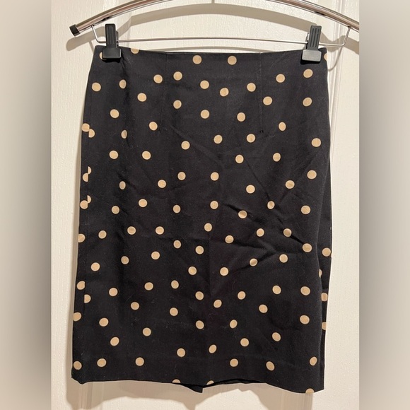 Ann Taylor Polka Dot Skirt size 0 petite - Picture 1 of 5